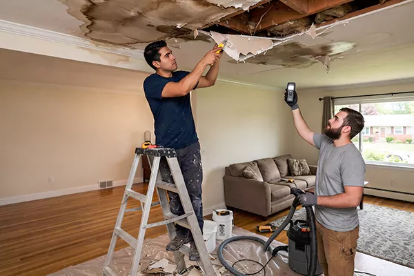 Ceiling Water Damage Restoration Hesperia