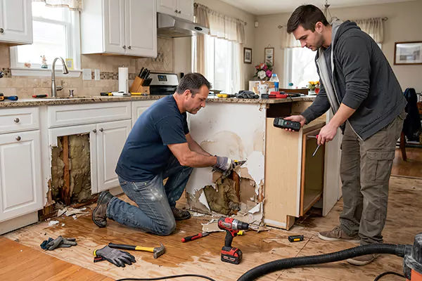 Kitchen Water Damage Repair Hesperia
