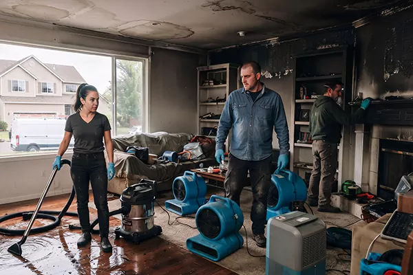 Smoke and Water Damage Restoration Hesperia