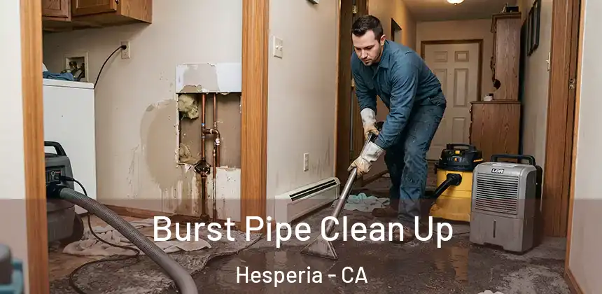  Burst Pipe Clean Up Hesperia - CA