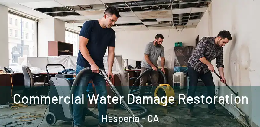  Commercial Water Damage Restoration Hesperia - CA