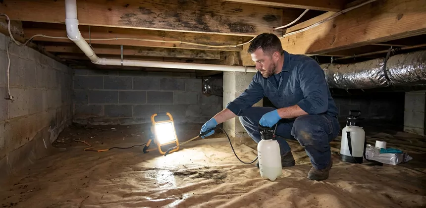 Crawl Space Mold Treatment in Hesperia