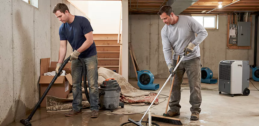 Basement Flood Water Removal in Hesperia