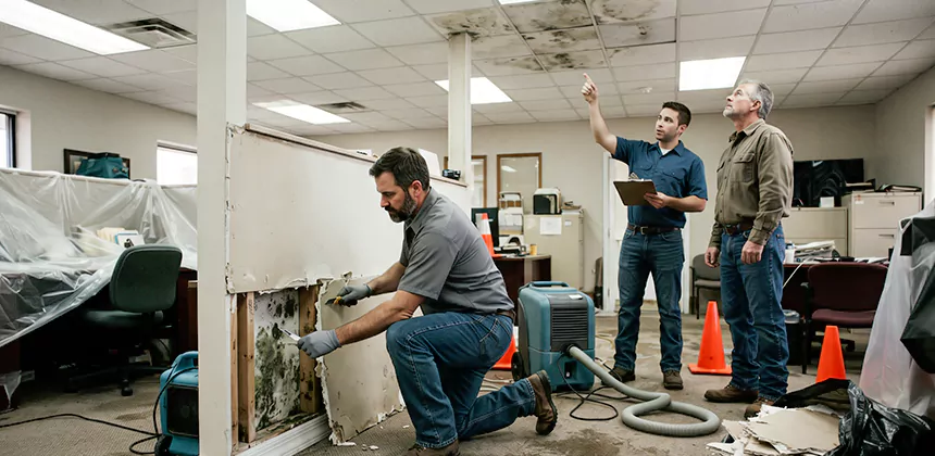 Commercial Mold Damage in Hesperia
