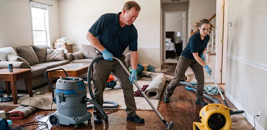 Hidden Leak Clean Up in Hesperia