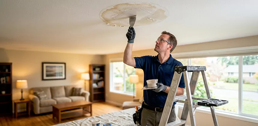 Ceiling Water Stain Repair in Hesperia