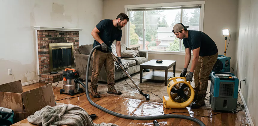Water Cleanup in Hesperia